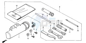 MT50F drawing TOOLS