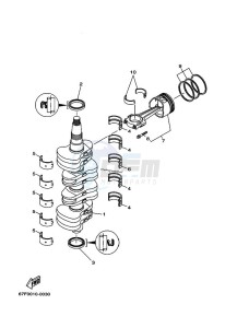 F100A drawing CRANKSHAFT--PISTON