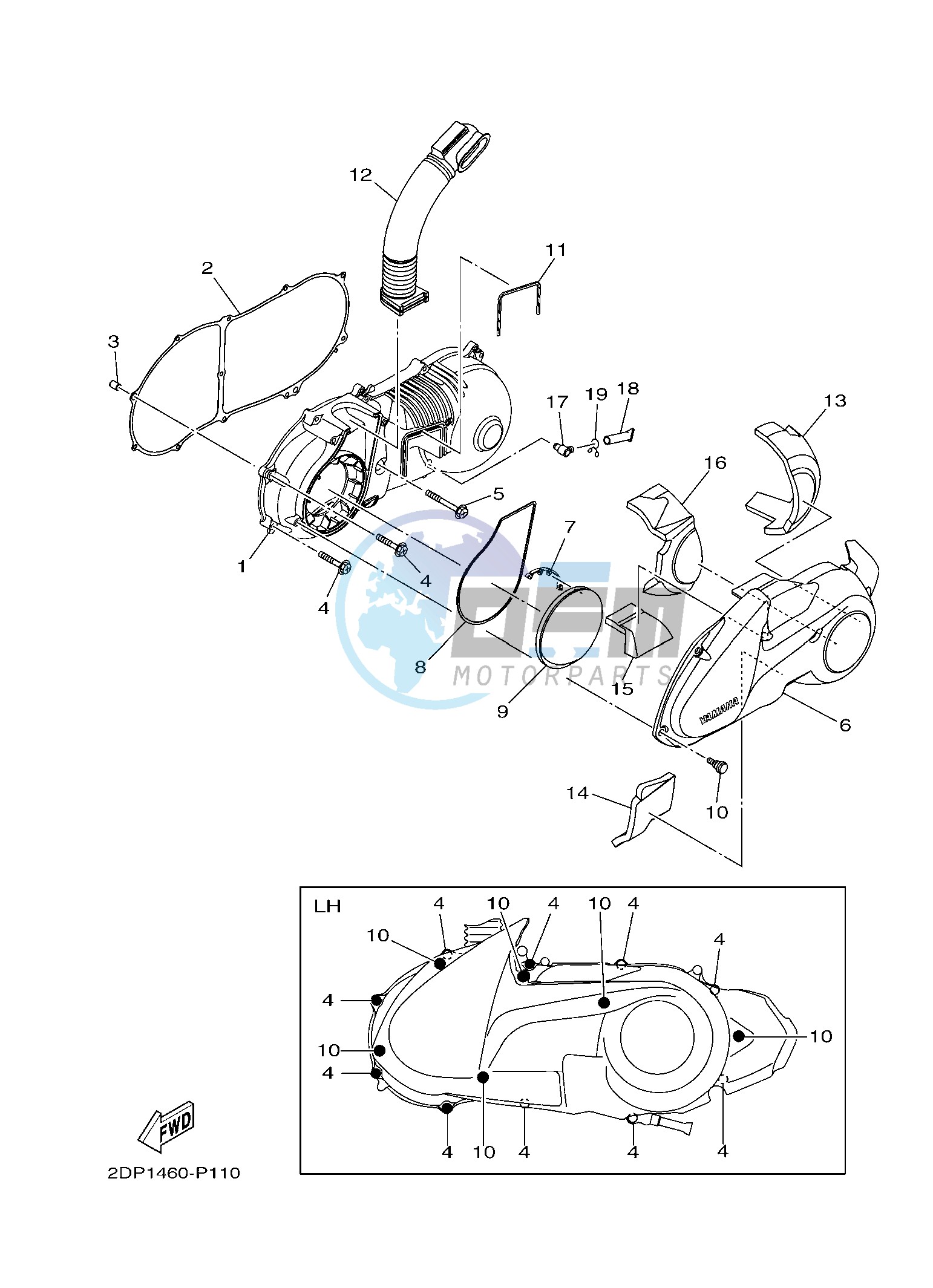 CRANKCASE COVER 1