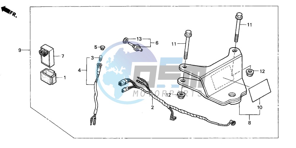 TRAILER HITCH SET (A/CM)