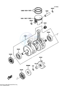 JF 650 A [X2] (A4-A5) [X2] drawing CRANKSHAFT_PISTON-- S- -