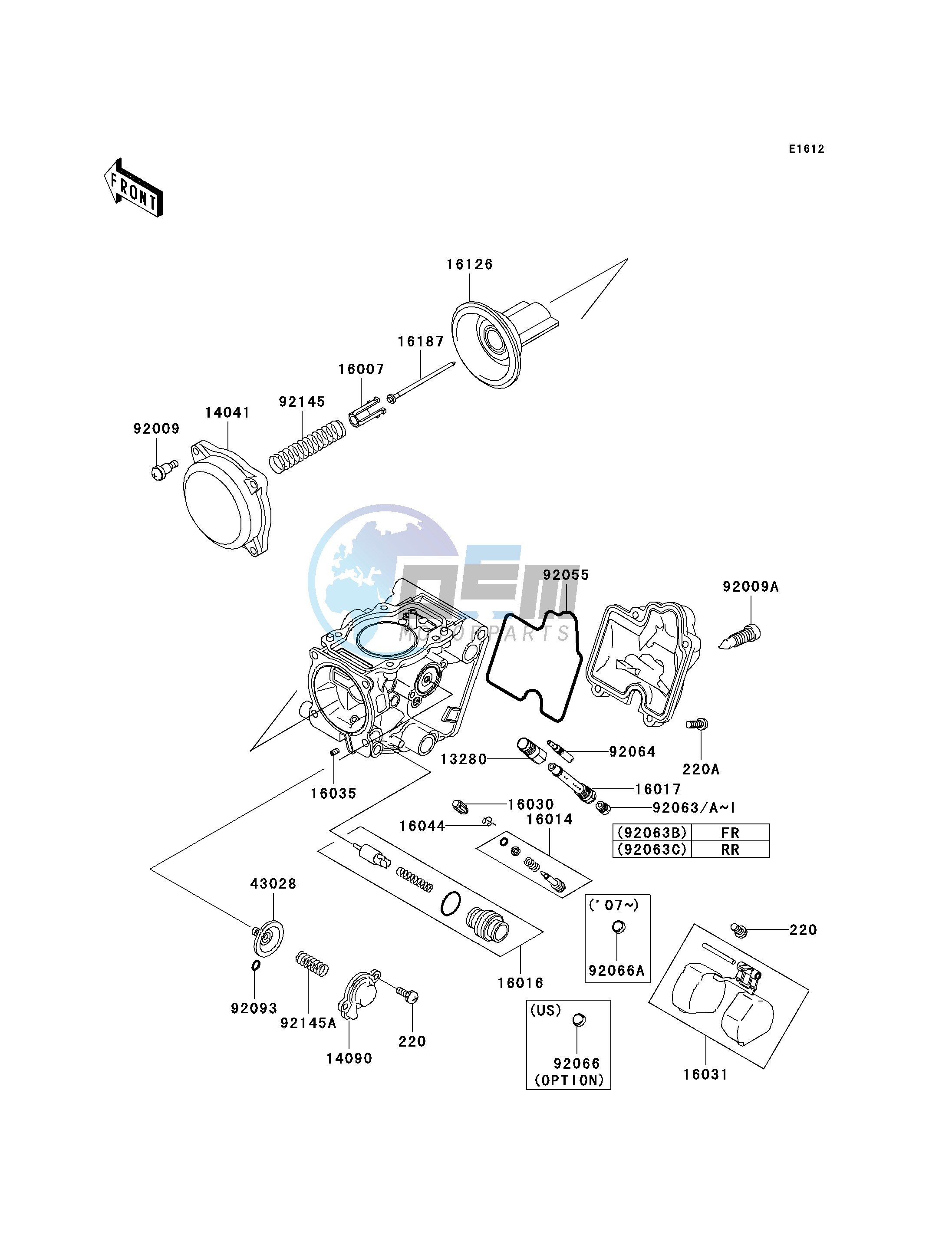 CARBURETOR PARTS