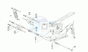 AF1 Futura 50 drawing Swing arm