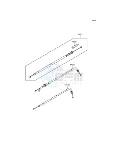 NINJA 300 ABS EX300BGF XX (EU ME A(FRICA) drawing Cables