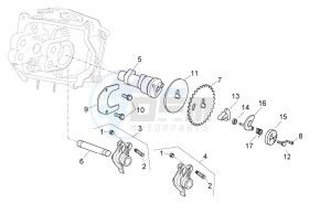 Atlantic 300 drawing Camshaft