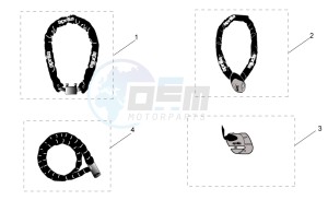 Scarabeo 50 2t (eng. Minarelli) drawing Acc. - Mechanics anti-theft