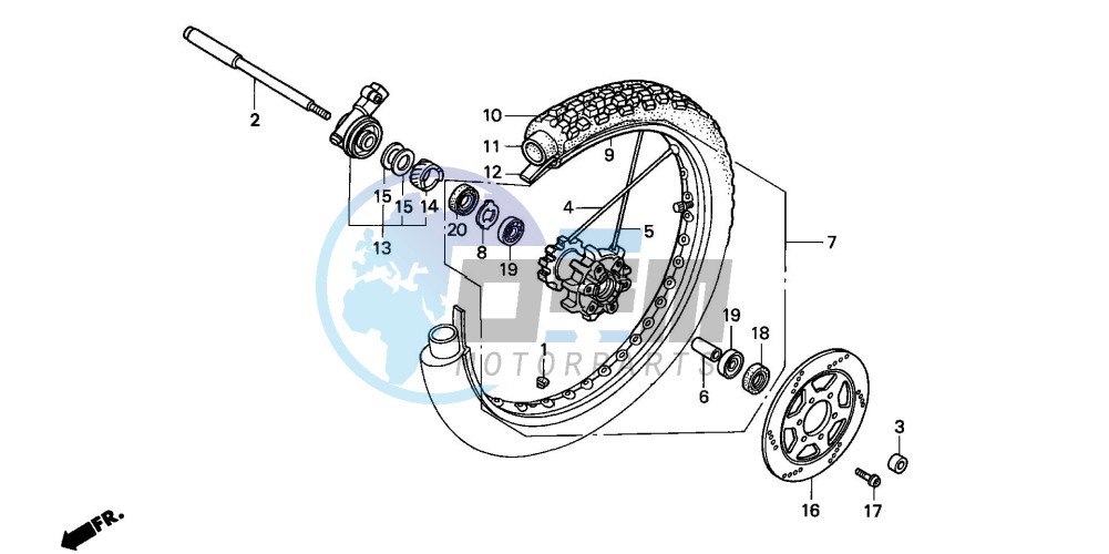 FRONT WHEEL