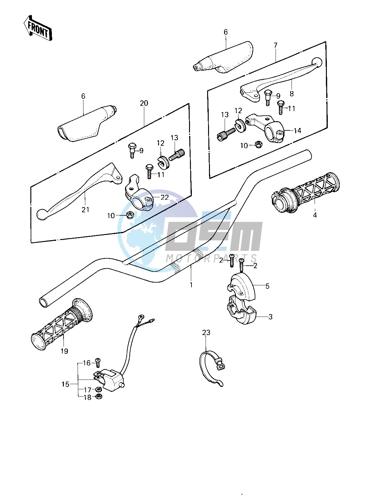 HANDLEBAR -- 80 A1- -