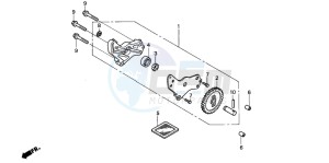 ANF125T drawing OIL PUMP