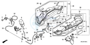 CBR1000RA9 Australia - (U / ABS MME) drawing AIR INTAKE DUCT/SOLENOID VALVE