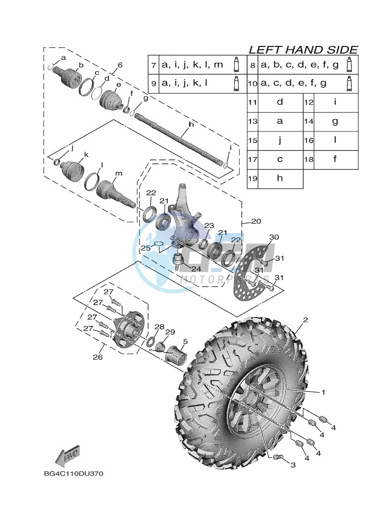 FRONT WHEEL