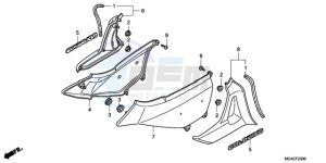 GL18009 UK - (E / AB MKH NAV) drawing SIDE COVER