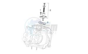 Sport City Street 125 4t 4v e3 drawing Chain tensioner