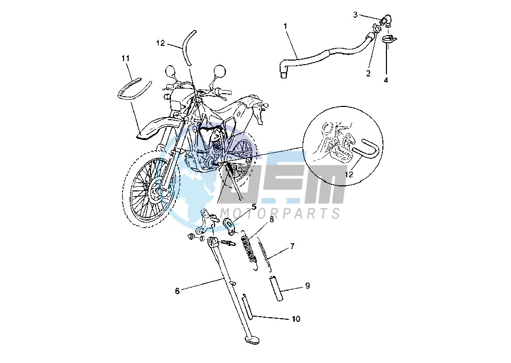 SIDE STAND EURO KIT