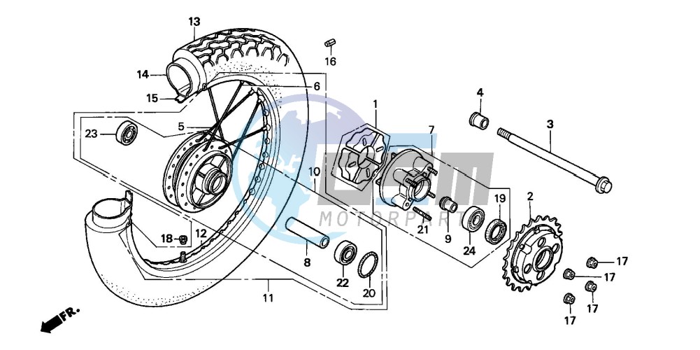 REAR WHEEL