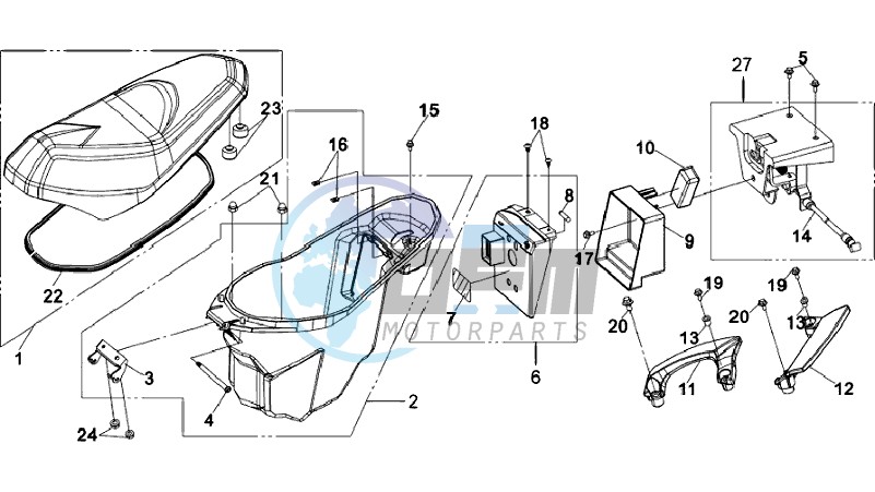 BUDDYSEAT - HELMET BOX