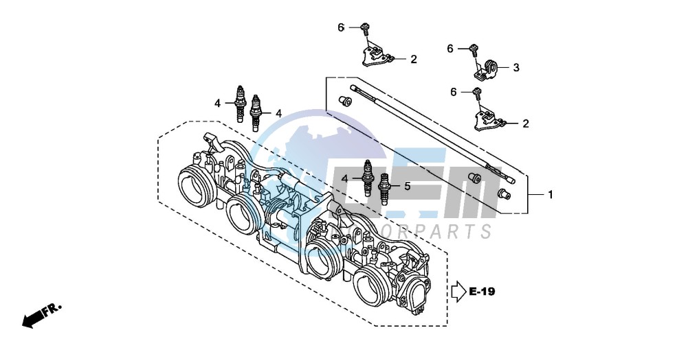 THROTTLE BODY(COMPONENTS)