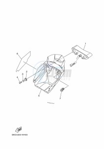 YFZ450R (BKD5) drawing TAILLIGHT