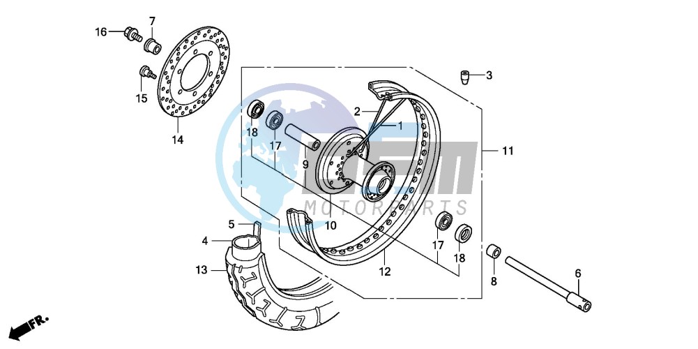 FRONT WHEEL