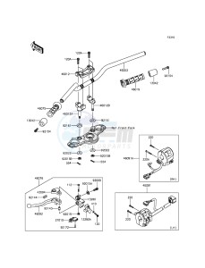 ER-6F EX650ECF XX (EU ME A(FRICA) drawing Handlebar