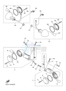 XVS1300CU XVS1300 CUSTOM (2SS3) drawing FLASHER LIGHT