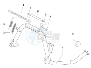 MP3 300 ie Touring drawing Stand