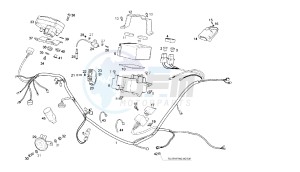 SENDA DRD MOTARD - 125 CC drawing WIRING HARNESS