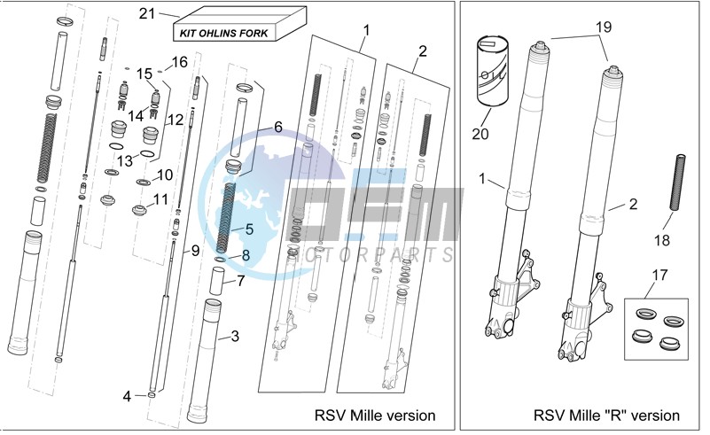 Front fork I