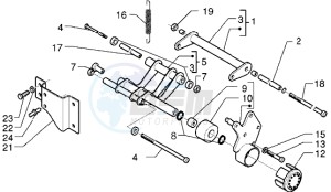 DNA 125 drawing Swinging arm