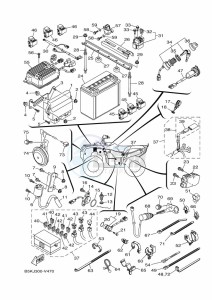 YFM700FWBD KODIAK 700 EPS (B5KN) drawing ELECTRICAL 1