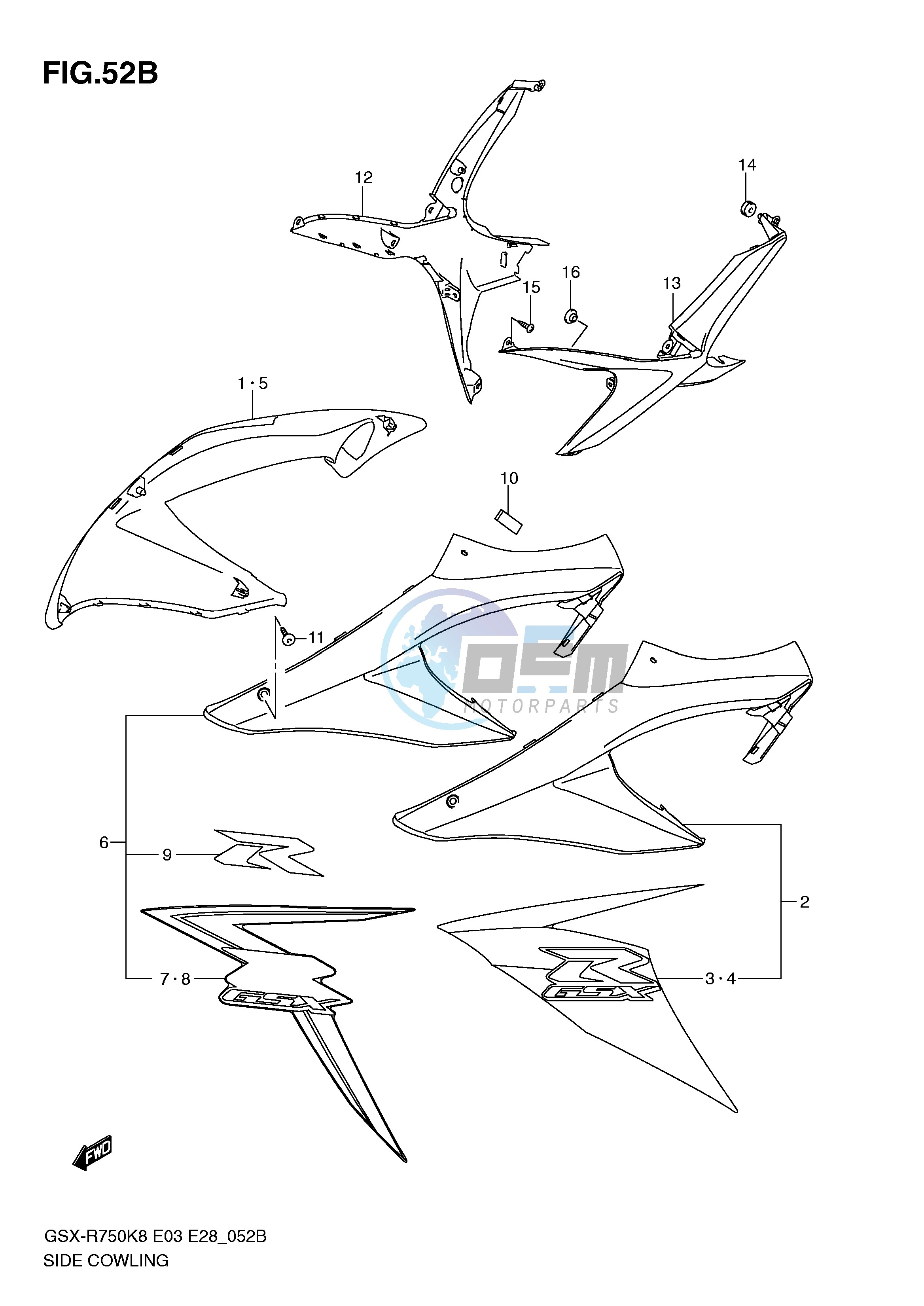 SIDE COWLING (MODEL L0)