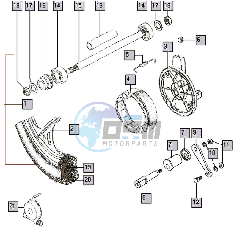 Front wheel-alu