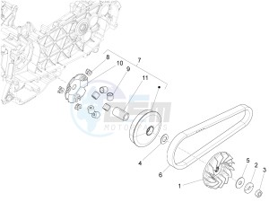 Primavera 150 4T 3V iGET ABS (EMEA) drawing Driving pulley