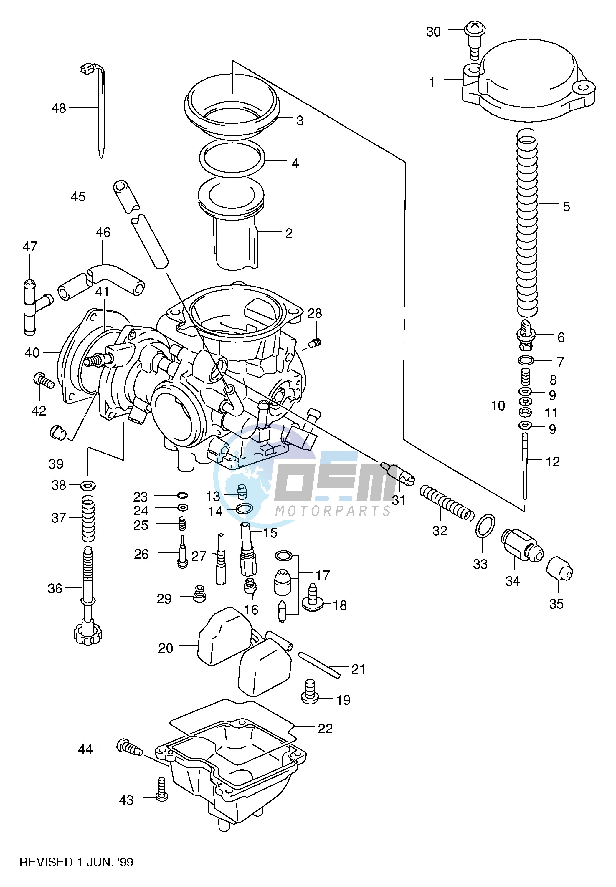 CARBURETOR (MODEL Y)