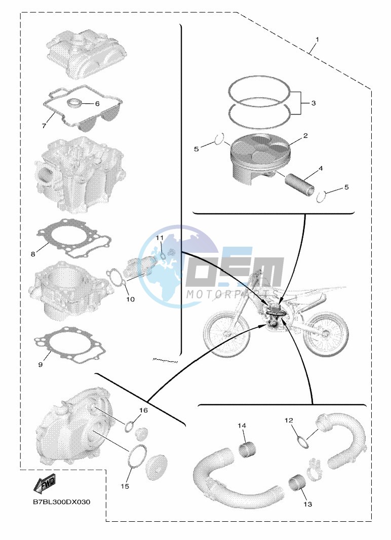 PISTON REBUILT KIT