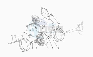 California 1100 Stone Special Sport drawing Generator - regulator