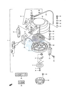 DT 30c drawing Recoil Starter