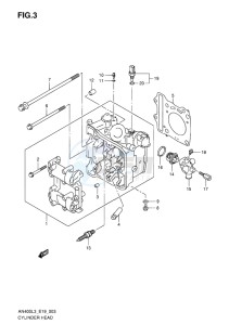 AN400 ABS BURGMAN EU-UK drawing CYLINDER HEAD