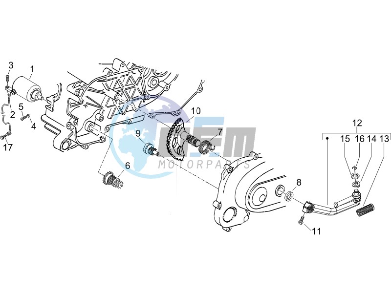 Starter - Electric starter