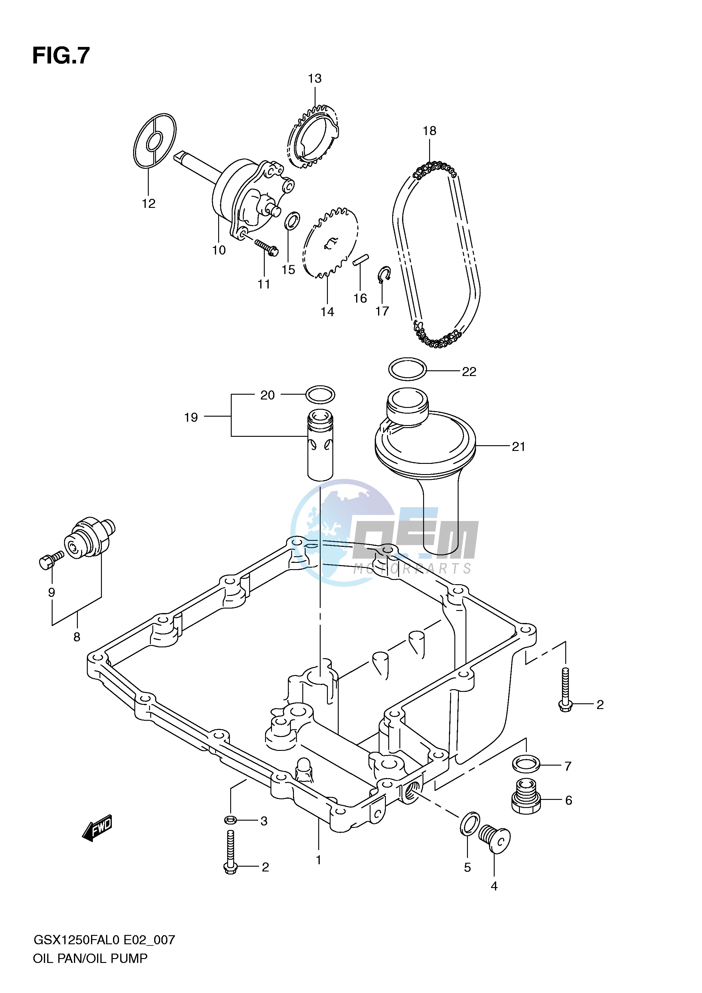 OIL PAN - OIL PUMP