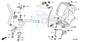 TRX420FPA9 Australia - (U) drawing HANDLE PIPE