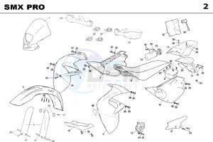 SMX PRO 50 drawing PLASTICS