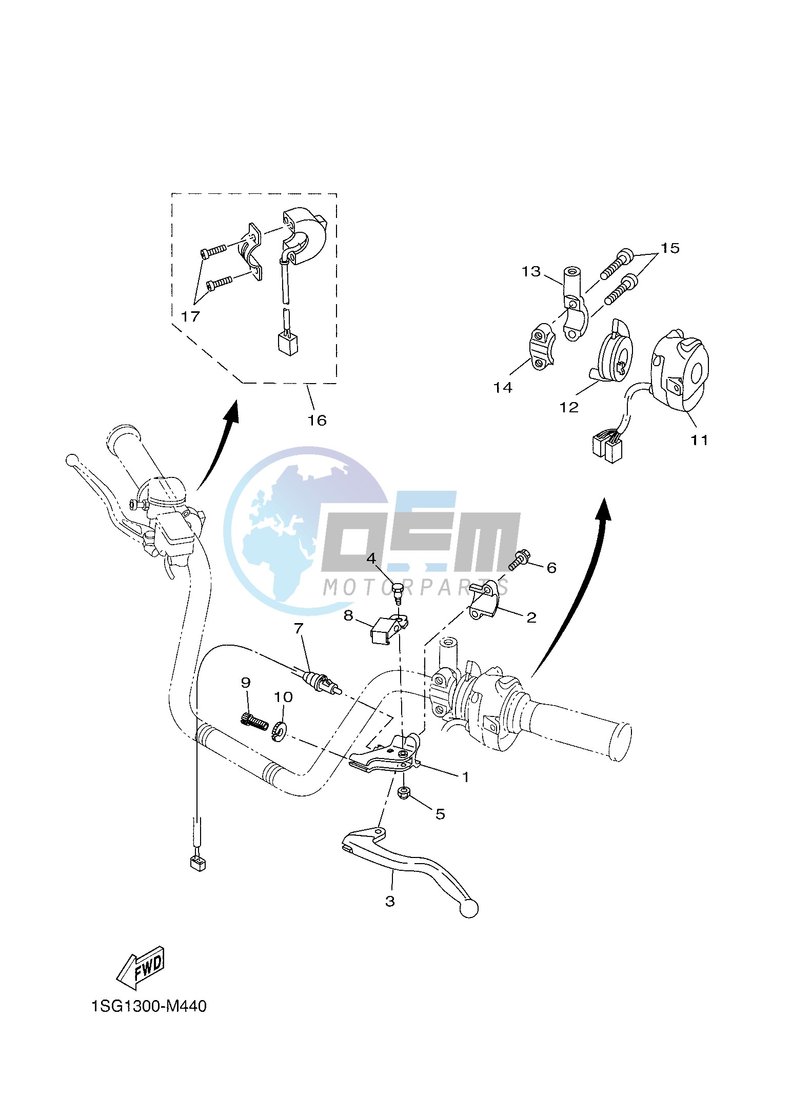 HANDLE SWITCH & LEVER