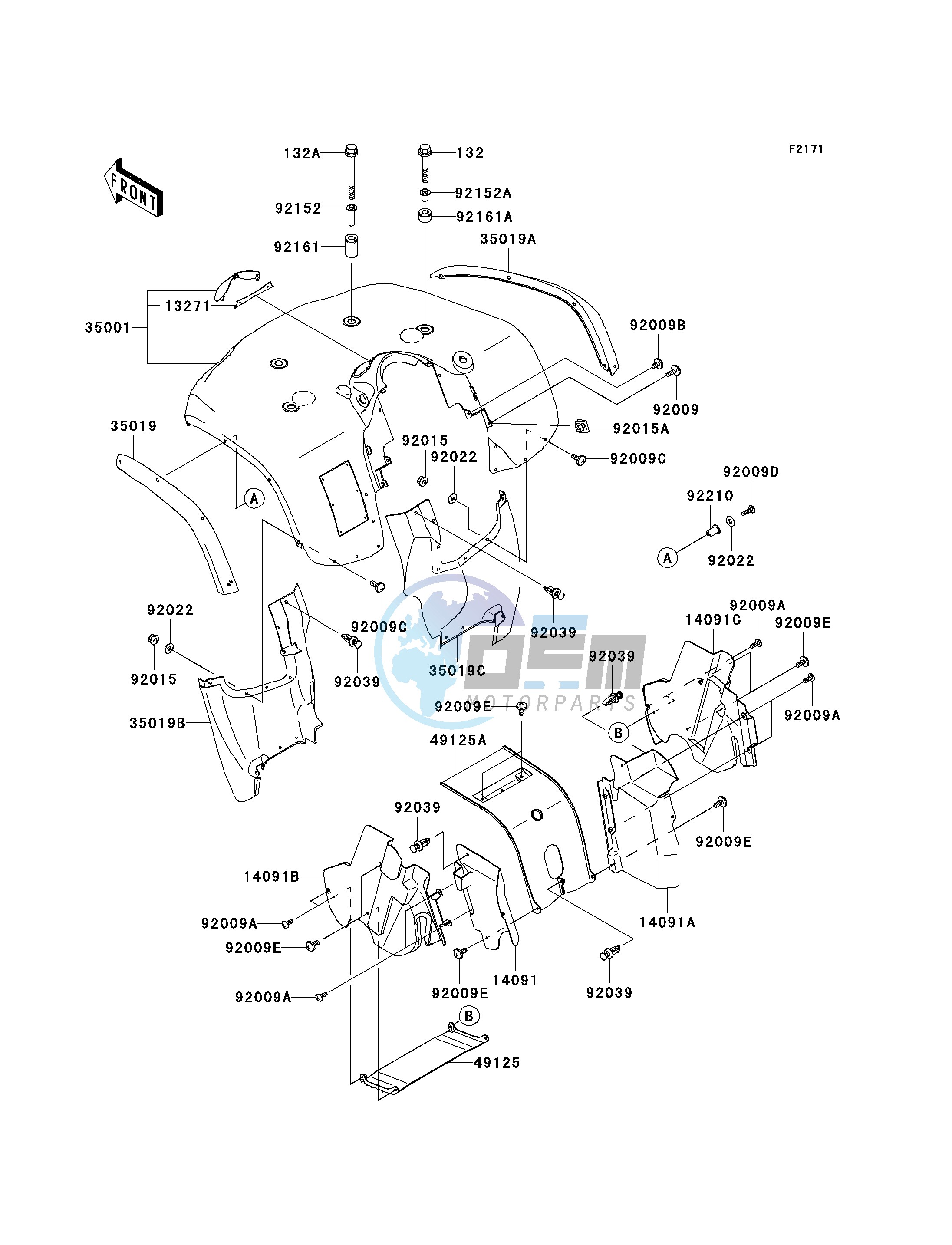 FRONT FENDER-- S- -