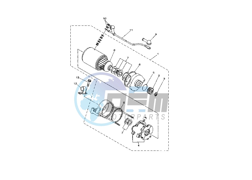 STARTING MOTOR