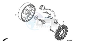 CBR600RR9 U / MME drawing GENERATOR