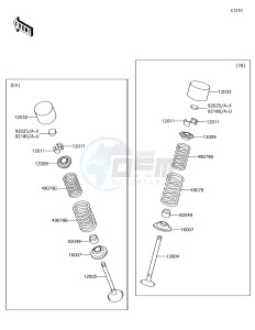 JET SKI ULTRA 310LX JT1500MHF EU drawing Valve(s)