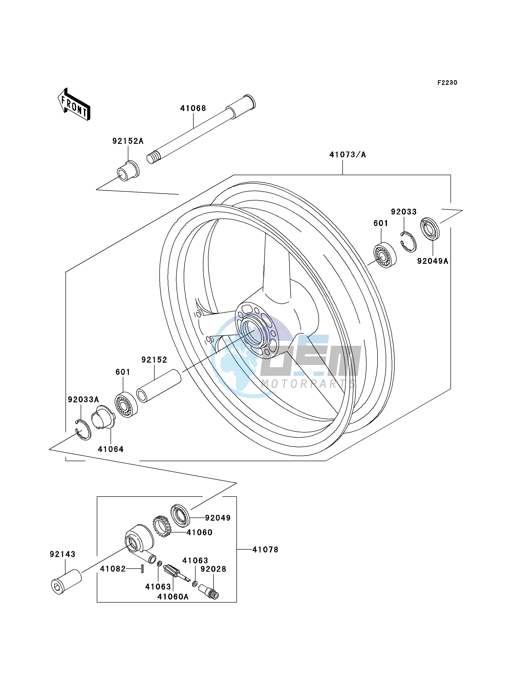 FRONT WHEEL