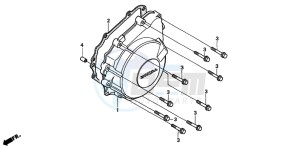 CB600F HORNET drawing GENERATOR COVER