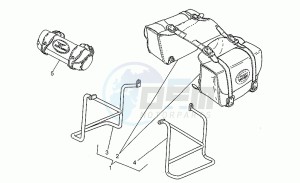 Nevada 750 drawing Leather top box kit